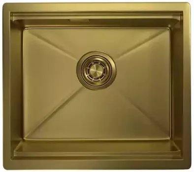 Мойка для кухни «Granula» Kitchen Space KS-5045U 50/45 нержавеющая сталь золото сатин