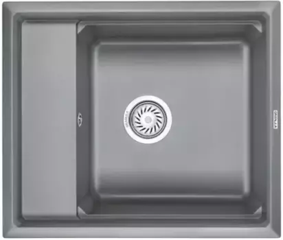Мойка для кухни «Granula» KS-6004 60/51 искусственный камень алюминиум