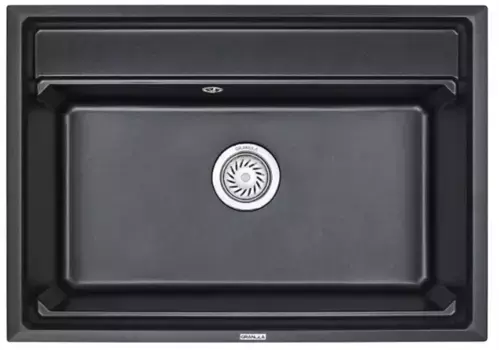 Мойка для кухни «Granula» KS-7301 73/51 искусственный камень шварц