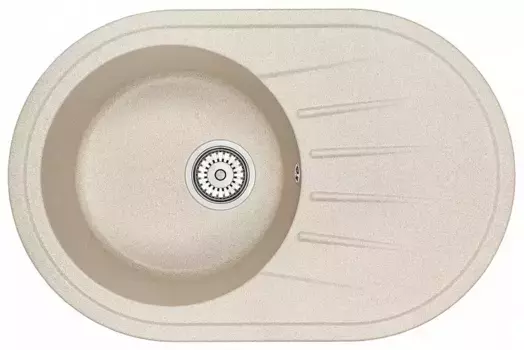 Мойка для кухни «Granula» Standart ST-7601 76/50 искусственный камень бежевая