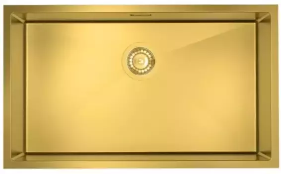 Мойка для кухни «Iddis» Edifice EDI74B0i77 74/44 нержавеющая сталь золото