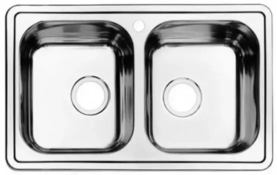 Мойка для кухни «Iddis» Strit STR78S2i77 78/48 нержавеющая сталь шелк