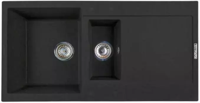 Мойка для кухни «Lava» D5.BAS 97/50 искусственный камень basalt универсальная