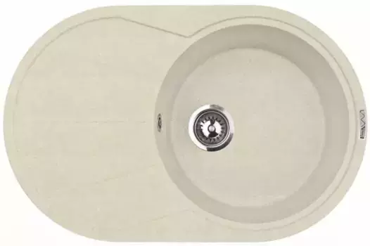 Мойка для кухни «Lava» E3.CRE 77/50 искусственный камень crema универсальная