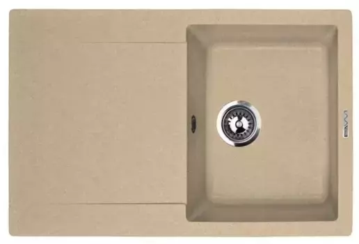 Мойка для кухни «Lava» L4.DUN 77/50 искусственный камень dune