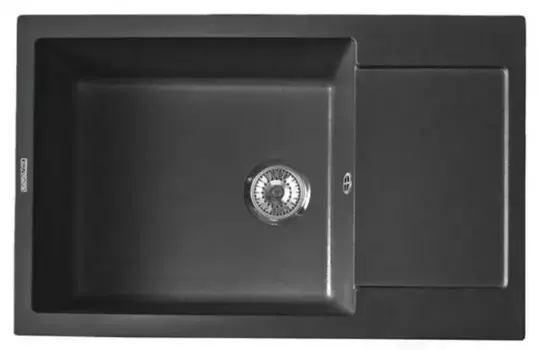 Мойка для кухни «Lava» L8.BAS 78/50 искусственный камень basalt