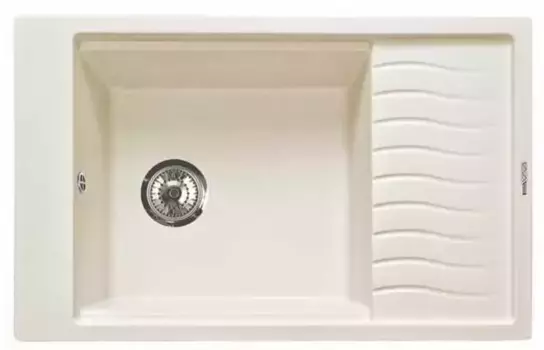 Мойка для кухни «Lava» L9.VNL 78/50 искусственный камень vanilla