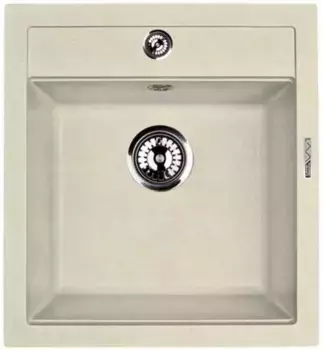 Мойка для кухни «Lava» Q1.CRE 47/51 искусственный камень crema