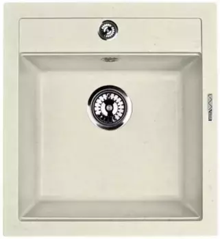 Мойка для кухни «Lava» Q1.VNL 47/51 искусственный камень vanilla