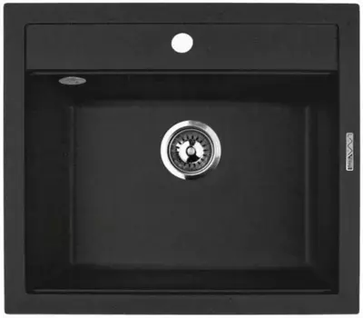 Мойка для кухни «Lava» Q2.BAS 56/51 искусственный камень basalt