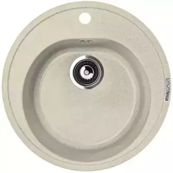 Мойка для кухни «Lava» R2.CRE 51/51 искусственный камень crema