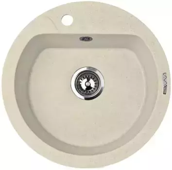 Мойка для кухни «Lava» R3.CRE 51/51 искусственный камень crema