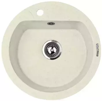 Мойка для кухни «Lava» R3.VNL 51/51 искусственный камень vanilla