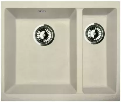 Мойка для кухни «Lava» U2.CRE 53/47 искусственный камень crema