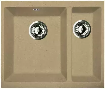 Мойка для кухни «Lava» U2.SAH 53/47 искусственный камень sahara