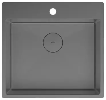 Мойка для кухни «Lemark» Janga 540 54/51 нержавеющая сталь графит