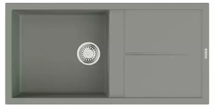 Мойка для кухни не угловая «Omoikiri» Sumi 100A-WG 100/50 Artceramic wind green (4997111)