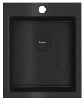 Мойка для кухни «Omoikiri» Akisame 41-GB 41/51 нержавеющая сталь графит