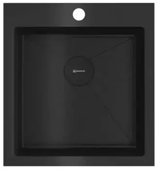 Мойка для кухни «Omoikiri» Akisame 46-GB 46/51 нержавеющая сталь графит