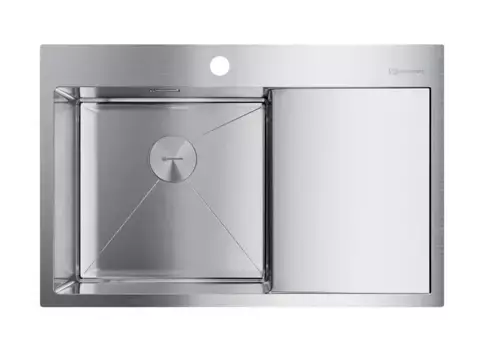 Мойка для кухни «Omoikiri» Akisame 78 IN L 78/51 нержавеющая сталь левая