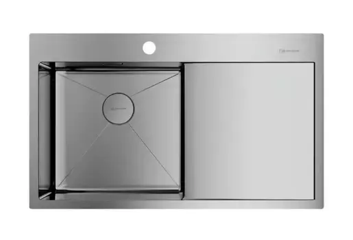 Мойка для кухни «Omoikiri» Akisame 86 IN L 86/51 нержавеющая сталь левая