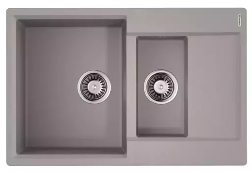 Мойка для кухни «Omoikiri» Daisen 78/51 78-2T-GR 4993585 искусственный камень grey