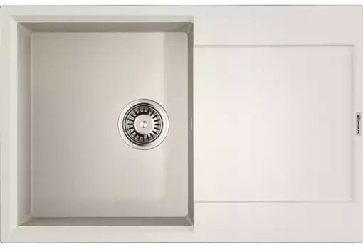 Мойка для кухни «Omoikiri» Daisen 78T-WH 78/51 искусственный камень белая