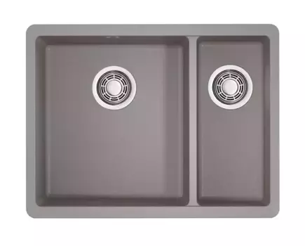 Мойка для кухни «Omoikiri» Kata 55 2 U GR 55/42 искусственный камень leningrad grey