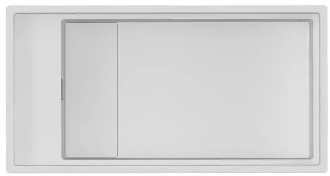 Мойка для кухни «Omoikiri» Kinaru 86-U/I WH 86/46 Artceramic белая