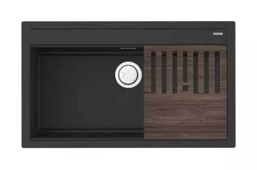 Мойка для кухни «Omoikiri» Kitagawa 86 LB GB 86/51 искусственный камень графит