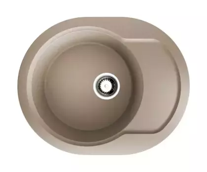 Мойка для кухни «Omoikiri» Manmaru 62 SA 62/50 искусственный камень бежевая универсальная