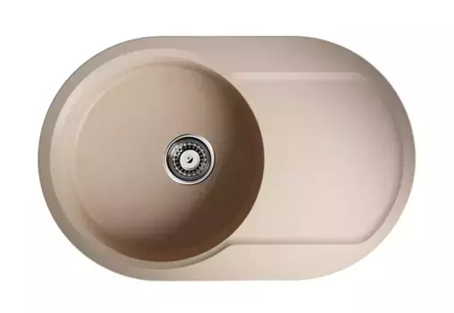 Мойка для кухни «Omoikiri» Manmaru 78 SA 78/51 искусственный камень бежевая универсальная