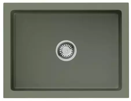 Мойка для кухни «Omoikiri» Mikura 61-OL 61/46 Natceramic olive