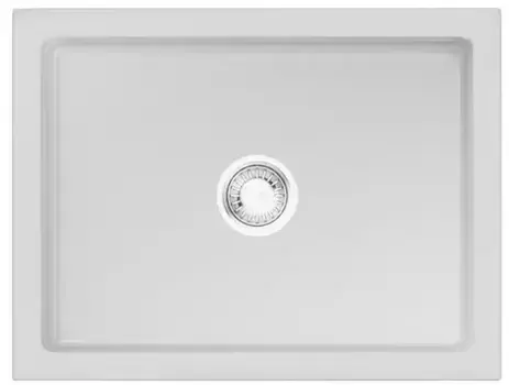 Мойка для кухни «Omoikiri» Mikura 61-WH Glossy 61/46 Natceramic белая