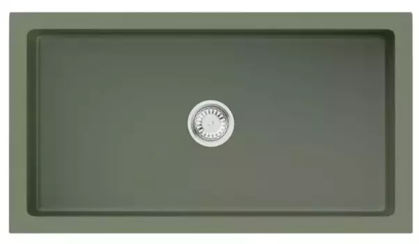 Мойка для кухни «Omoikiri» Mikura 76-OL 76/46 Natceramic olive