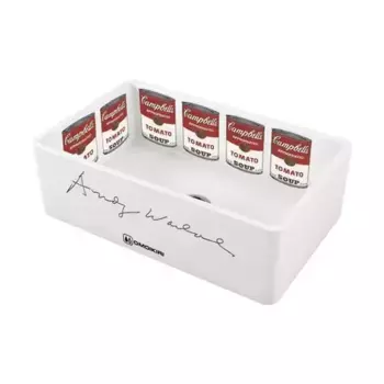 Мойка для кухни «Omoikiri» Mikura 76-Warhol 76/46 Natceramic белая