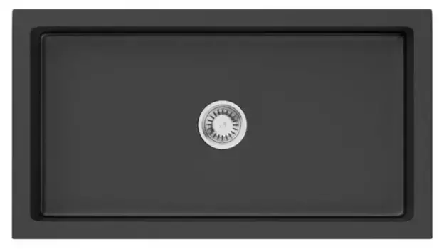 Мойка для кухни «Omoikiri» Mikura 83-BL 84/46 Natceramic черная