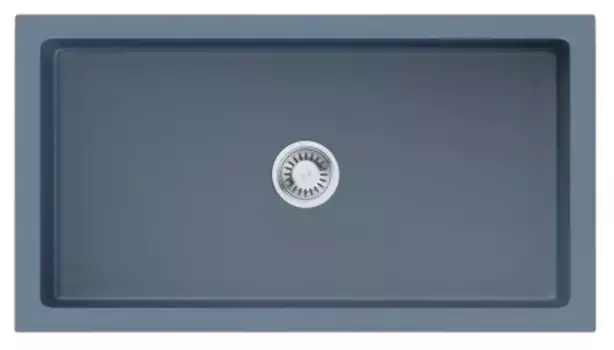 Мойка для кухни «Omoikiri» Mikura 83-SB 84/46 Natceramic smoky blue