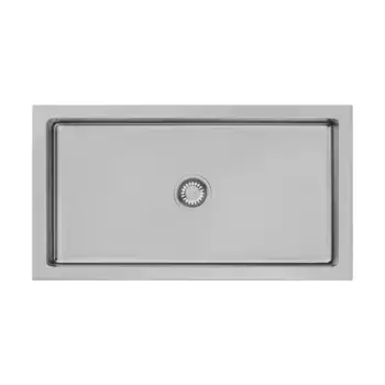 Мойка для кухни «Omoikiri» Mikura 83-SI 84/46 Natceramic silver