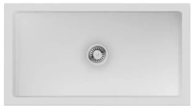 Мойка для кухни «Omoikiri» Mikura 83-WH Glossy 83/46 Natceramic белая