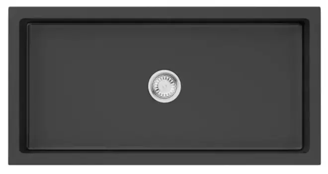 Мойка для кухни «Omoikiri» Mikura 91-BL 91/46 Natceramic черная