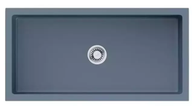 Мойка для кухни «Omoikiri» Mikura 91-SB 91/46 Natceramic smoky blue