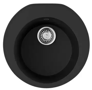 Мойка для кухни «Omoikiri» Miya 50R BL 50/49 искусственный камень черная