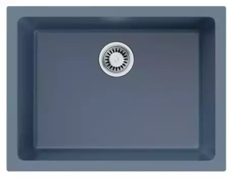 Мойка для кухни «Omoikiri» Okinoshima 61-U/I-SB 61/46 Natceramic smoky blue