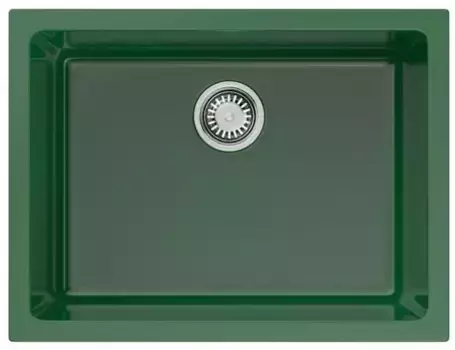 Мойка для кухни «Omoikiri» Okinoshima 61-U/I-RG 61/46 Natceramic royal green глянцевая