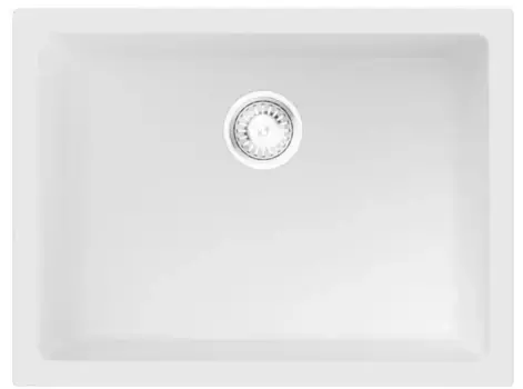 Мойка для кухни «Omoikiri» Okinoshima 61 U/I-WH 61/46 Natceramic белая