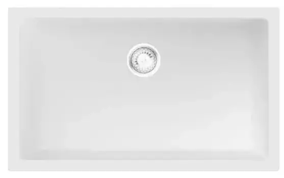 Мойка для кухни «Omoikiri» Okinoshima 76-U/I-WH 76/46 Natceramic белая