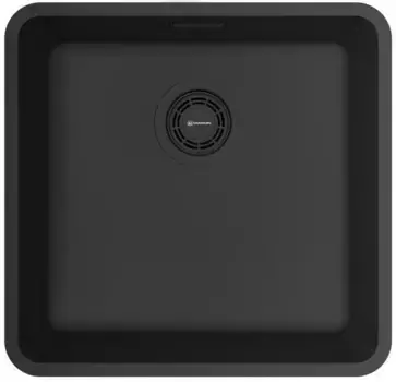 Мойка для кухни «Omoikiri» Omi 43-U/I-GB Ultra 43/42 нержавеющая сталь графит