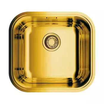 Мойка для кухни «Omoikiri» Omi 44 U/IF АB 45/42 нержавеющая сталь латунь