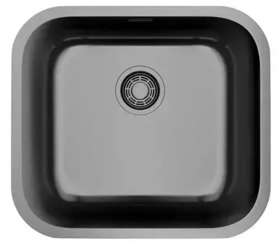Мойка для кухни «Omoikiri» Omi 49-U/I-GM 4993073 49/44 нержавеющая сталь вороненая сталь